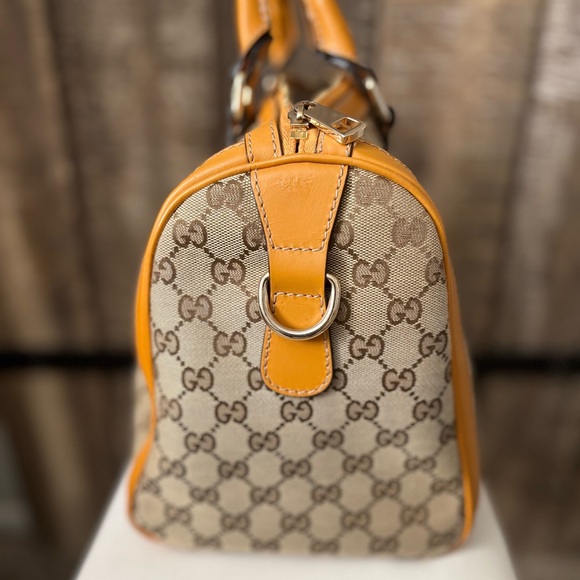 Gucci Web Vintage Boston Bag - Picture 6 of 14